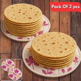 AM6213 Reusable Fabric Roti Cover 2 Pcs– Keep Rotis Fresh & Warm