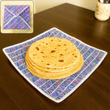 AM6214 Stylish Square Cotton Roti Cover with Abstract Pattern
