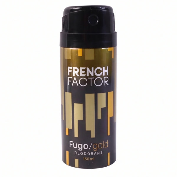 23712 French Factor Fugo Gold Deodorant Body Spray (1 Pc, 150 ML)