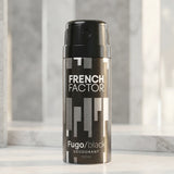 23711 French Factor Fugo Black Deodorant Body Spray (1 Pc, 150 ML)