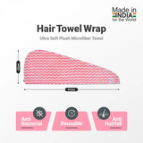 AM2869 Hair Towel Quick-Drying Microfiber Magic Hair Warp Towel - 60 Gram