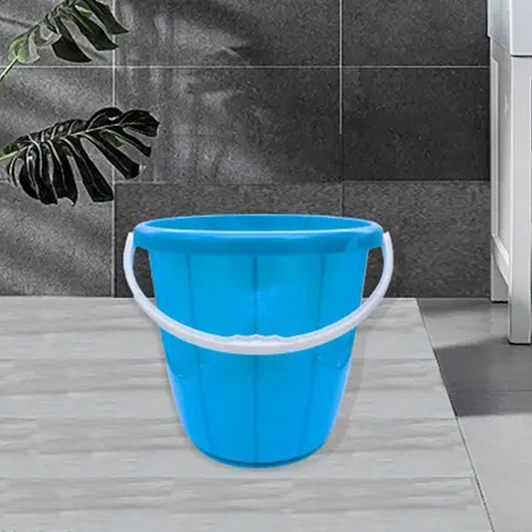 AM0950 Plastic Water Bucket With Handle plain 16Ltr