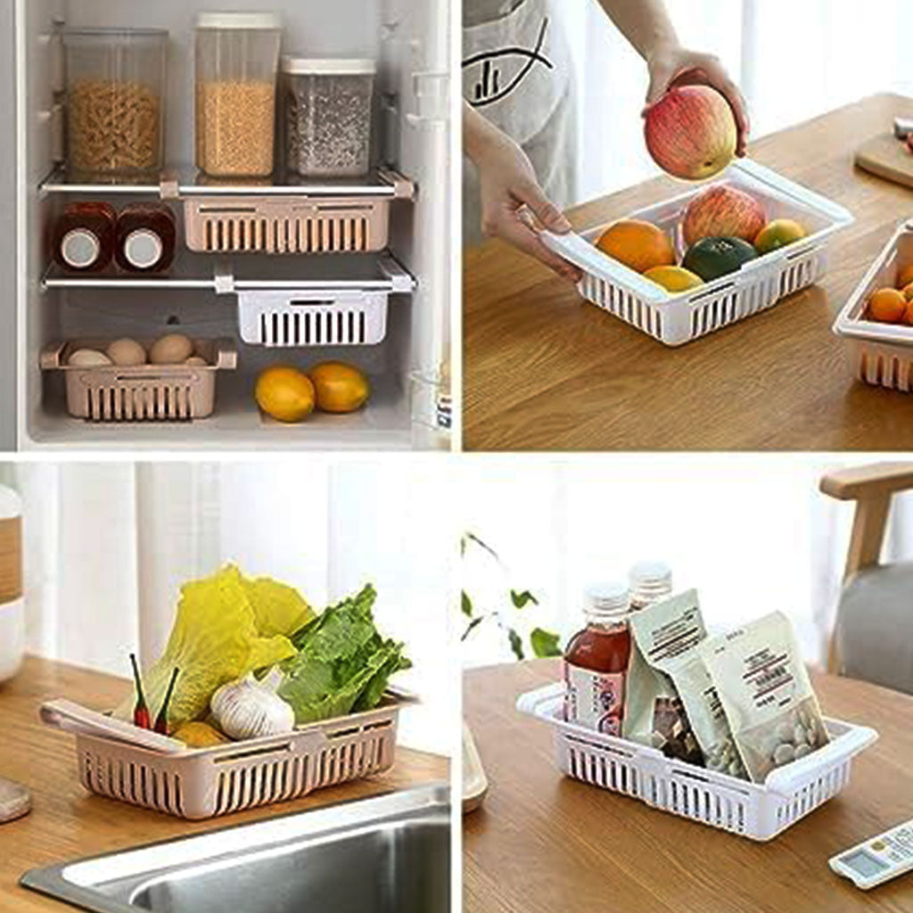 Adjustable Fridge Storage Basket Wholesale at Best Price – Amd-Deodap