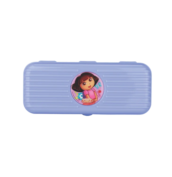 AM3274 Joyful School Line Big Campass Box Color Availablity As Per Design Stock Plastic Campass Box 1 Piece