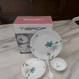 AM3662 Tibros Melamine Dinner Set 24Pcs