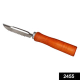 2455 Wooden Handle And Stainless Steel Vegetable Peeler