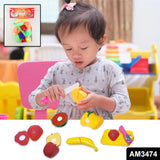 AM3474 Fruit Party Play Set Toys for Kids 13 Piece