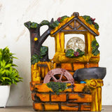 AM5350 Indoor Outdoor Water Fall Fountain with LED Lights Multidesign 1pc