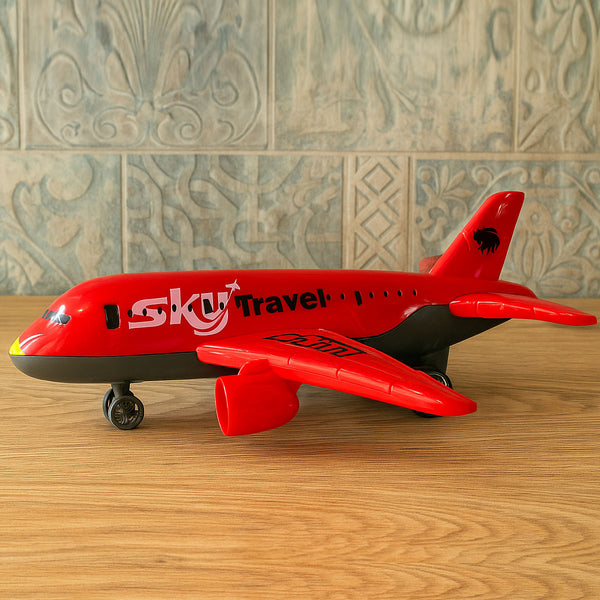 AM6116 Sky Travel Friction-Powered Airplane Toy for Kids