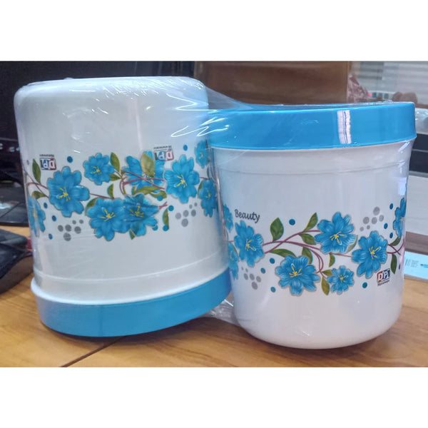 AM0955 Store in 3500 Print Homeware Container 2pc Set