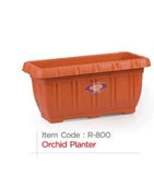 AM0855 Deep Plastic Rectangle Planters Pots 39cmx21cmx18cm