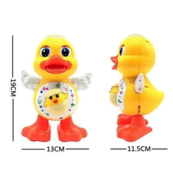 AM0131 Dancing Duck with Music Flashing Lights and Real Dancing Action