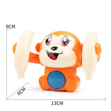 AM0132 Rolling Banana Monkey With Voice/Touch Sensor On Dancing Monkey Toy