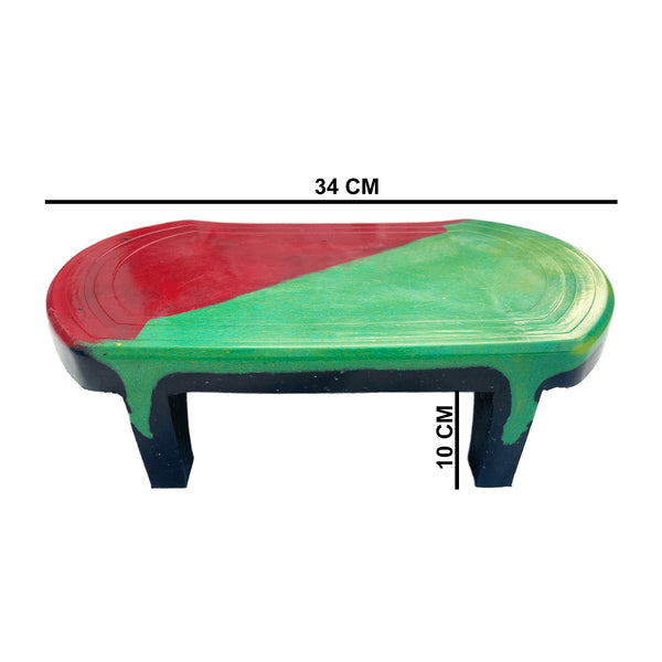 3940 Plastic Bathroom Stool Patla for Sitting Strong Support