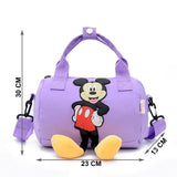 AM0092 Cartoon Print Sling Single Pocket Crossbody Messenger Shoulder Duffle Bags