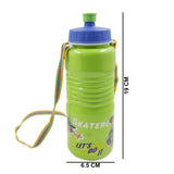 3877 Plastic Cartoon Printed Water Bottle for Kids