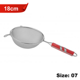 AM7350 Universal Stainless Steel Soup & Juice Strainer (18 cm, Size 7)