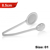 AM7346 Elephant Stainless Steel Serving Tong with Mesh Strainer (8.5 cm)