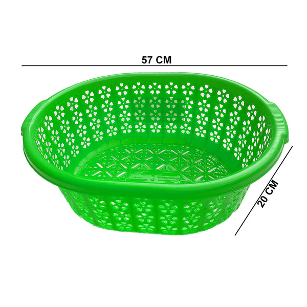 3924 Plastic Big Drain Basket - 22Inch