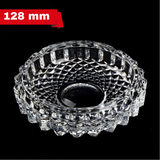AM5359 Round Crystal Glass Smoking Ashtray- 128mm