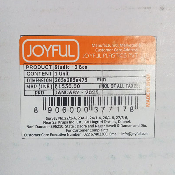 AM3938 Joyful Studio 3 Layer Modular Drawer