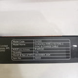 AM5884 Duracell Usb Type C To Type C USB Cable 4A(60W) - 3.9 Feet(1.2M)