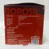 AM6162 Borosil Classic Jars With Wooden Tray - 2Pcs (600 ml Each)