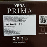 AM5209 YERA Prima OAK Whisky Square Glass Set Of  6 Pcs - Each 295ml