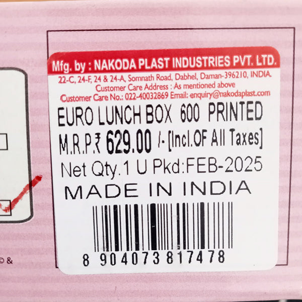 AM5106 EURO Stainless Steel Lunch Box