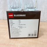 AM6615 Cello GEM HIBOLL P-Series 300ml Glass Tumbler Set, 6 Pieces