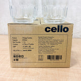 AM6621 Cello Mirage Tumbler Glass Set - 250ml (Set of 6)
