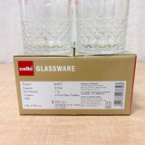 AM6590 Cello Unity K-Series Glass Tumbler Set, 215ml (Set of 6)