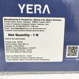 Di0022 Yera Lunch Lock Glass Tiffin Box - 370ml (Each) – Airtight & Leak-Proof