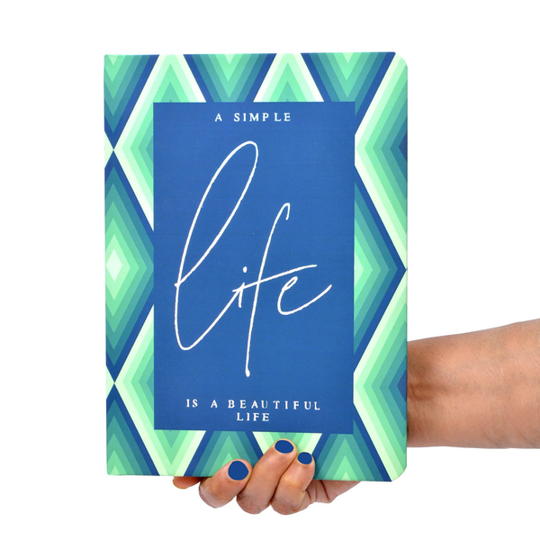 AM6635 Mix-Design Designer Hardbound A5 Notebook - 1pc