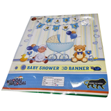 AM0425 Baby Shower Bunting Banner