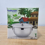 AM6004 Madhuram Stainless Steel Coconut Handi with Lid – Size 1
