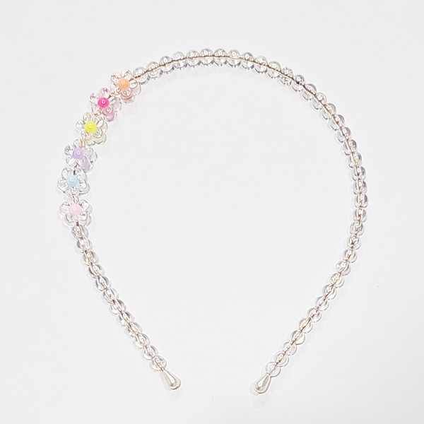 AM1079 Rainbow Crystal Hair Band