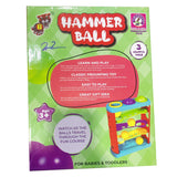 AM0236 Hammer Ball Toy Set with 3 Balls 1 Hammer