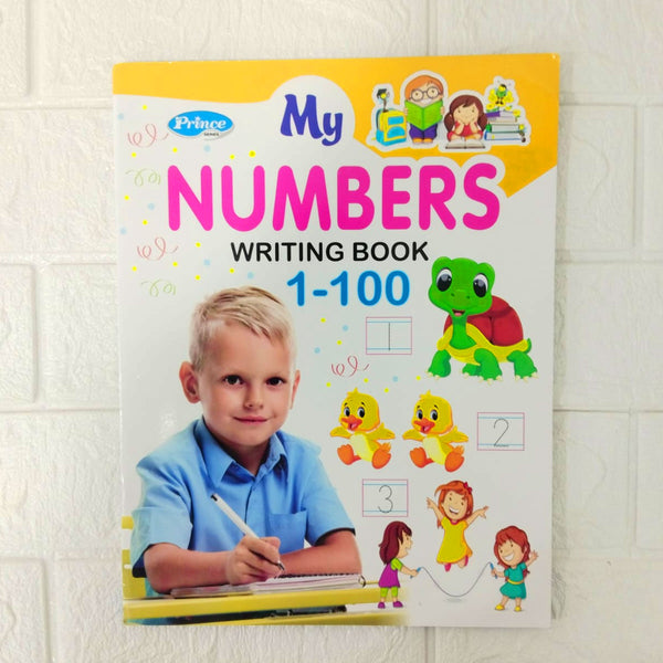 Di0085 Prince My Numbers Writing Book 1–100