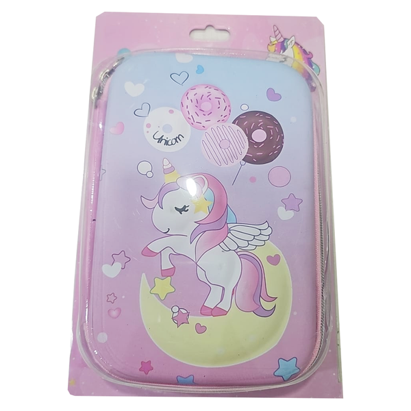 AM0447 3D Hard Case Pencil Case Large Size Multi Design