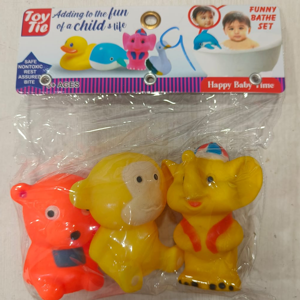 AM0277 Toys Baby Bath Toy Set of 3 Pcs Chu Chu Colorful