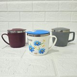 Di0051 Joyful Stainless Steel Tea & Coffee Mug with Lid (Multidesign)