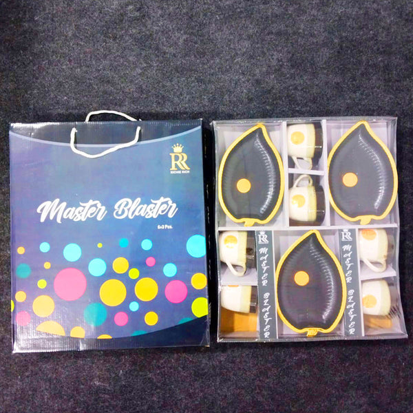 Di0226 Master Blaster 6+3 Pcs Gift Set – Cup and Plate Crockery Set