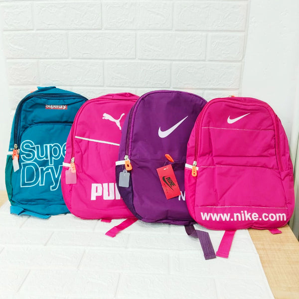AM6120 Stylish Branded Mini Backpack (MIx Design) – 1 Pc