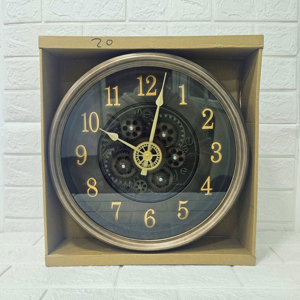 AM6130 Premium Wall Clock with Gear Design – Multidesign