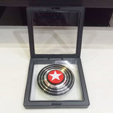 AM5866 Multi-design Marvel Shield Metal Spinner (Pack of 1)