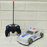 AM6032 Remote-Control Police Car Toy with LED Lights