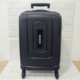 Di0012 American Tourister Skyline Spinner Black Hard Luggage Bag - 55cm