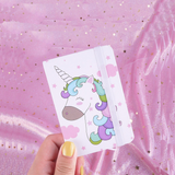 AM6368 Pocket Diary A7 Mini Notebook with Elastic Band Mix Design