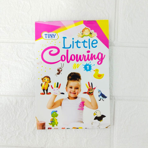 Di0111 Tiny Little Colouring Drawing book (Multidesign)